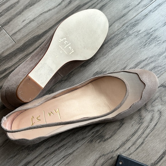 French sole fs/ny mesh wedge shoes size 7 - Picture 10 of 14